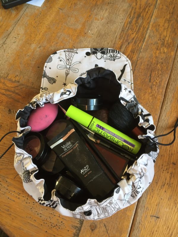 Trousse de toilette bourse à maquillage