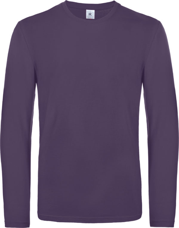 t-shirt manches longues violet