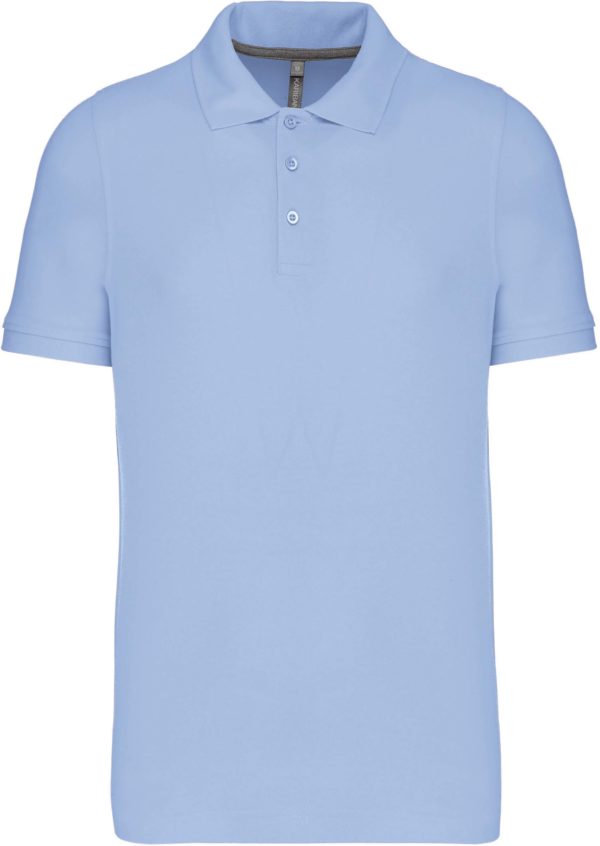 Polo manches courtes homme 100% coton K241_SKYBLUE