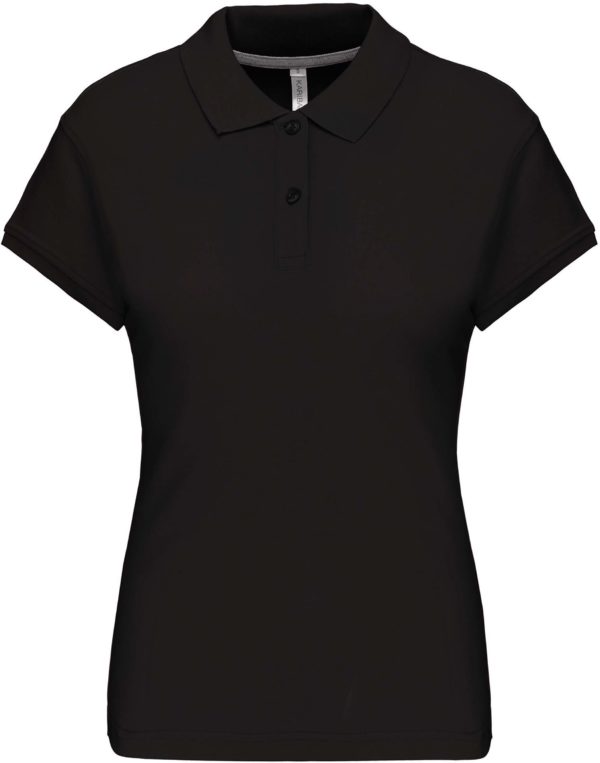 polo manche courte femme_BLACK