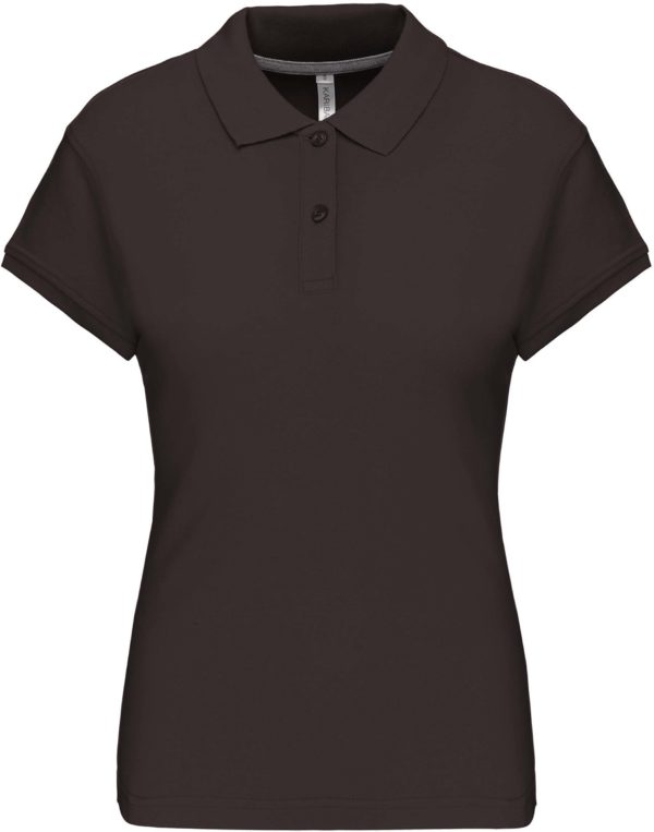 polo manche courte femme_DARKGREY