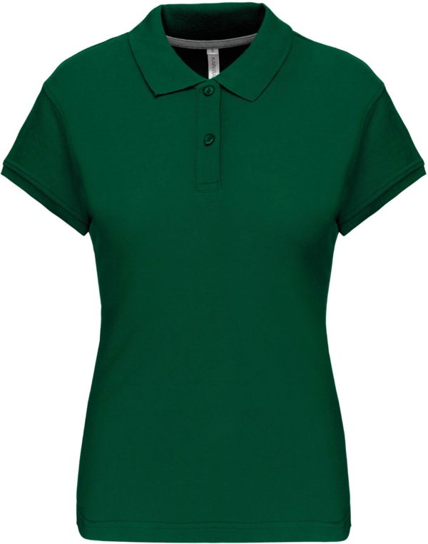 polo manche courte femme_KELLYGREEN