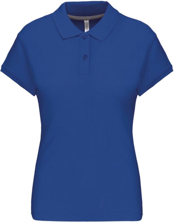 polo manche courte femme_LIGHTROYALBLUE