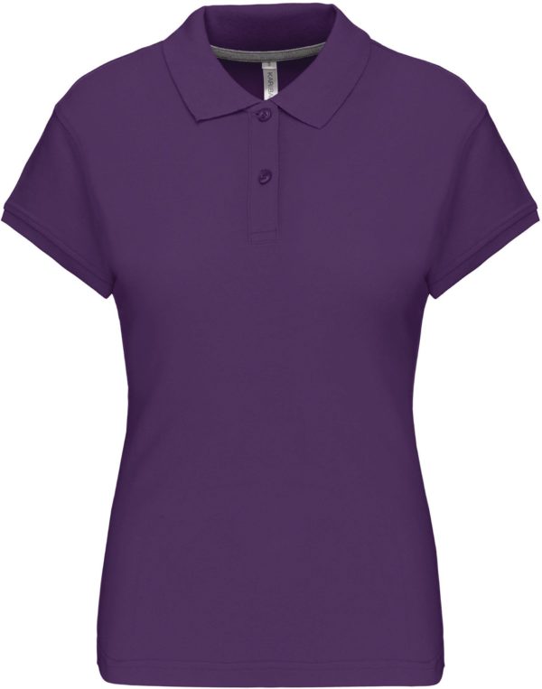 polo manche courte femme_PURPLE