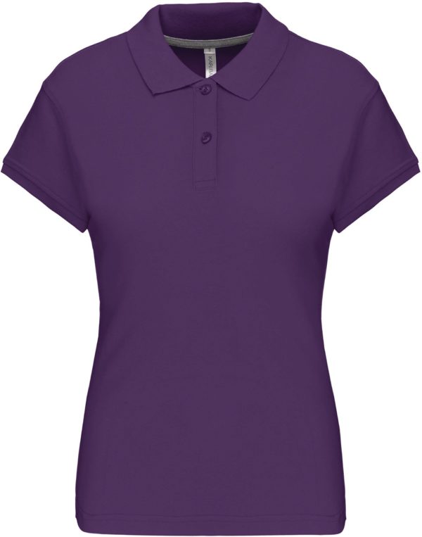 polo manche courte femme_PURPLE