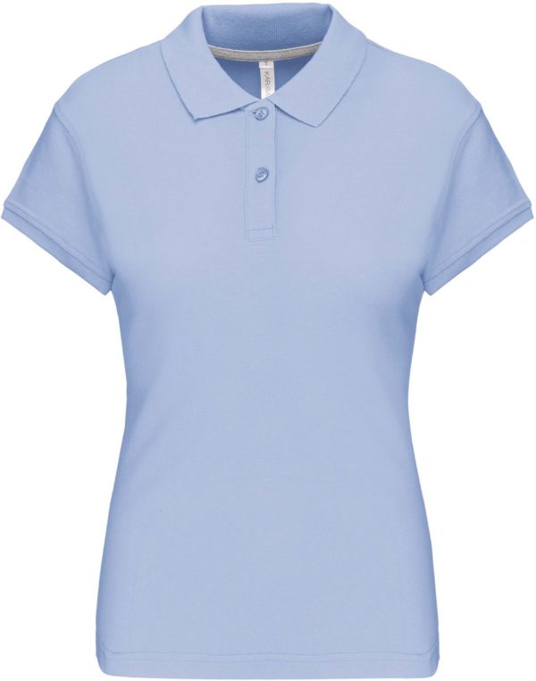 polo manche courte femme_SKYBLUE