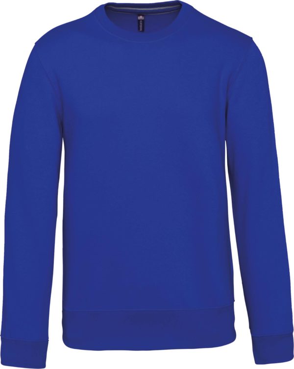 sweat col rond personnalisable par broderie_LIGHTROYALBLUE