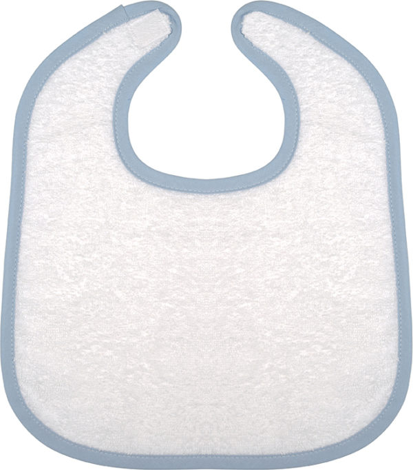 BAVOIR BLANC ET BLEU