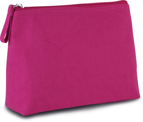 PS_KI0724-FS_FUCHSIA Trousse de toilette canvas