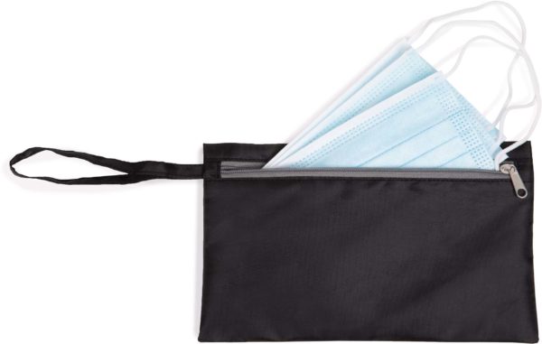 Pochette range-masques à double compartiment KI0749