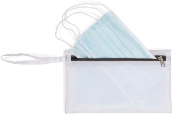 Pochette range-masques à double compartiment KI0749