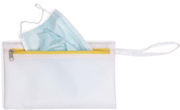 Pochette range-masques à double compartiment KI0749