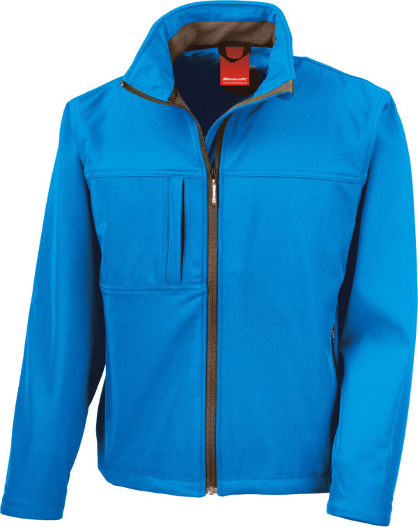 VESTE SOFTSHELL BLEU