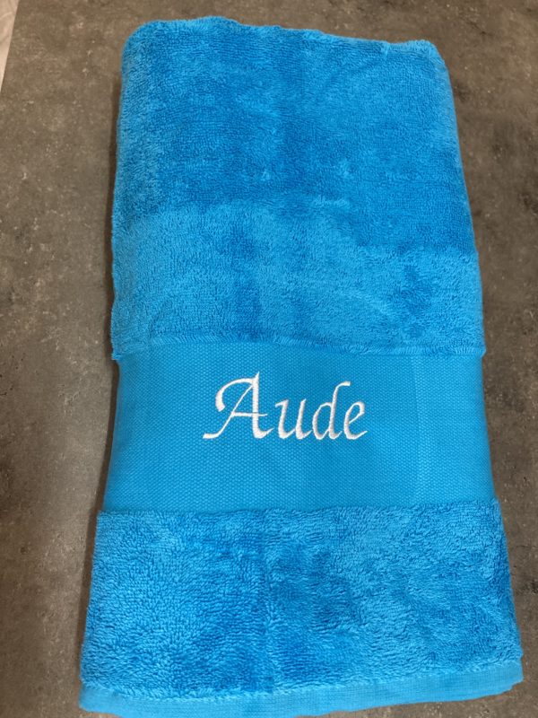 serviette brodées