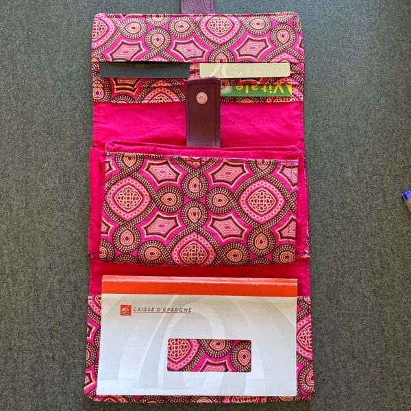 Ensemble sac cabas + compagnon porte chéquier – Image 6
